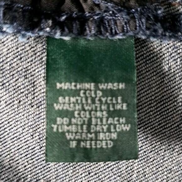 Lauren Ralph Lauren Classic Bootcut Jeans Womens 10 Blue Stretch Denim Mid Rise - Picture 15 of 15